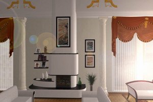 Оформлення камінів декоративним каменем: фото ідеї своїми руками