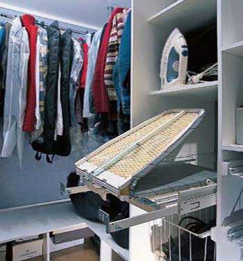 Гардеробна в спальні: облаштування та дизайн