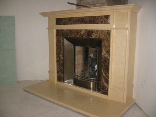 Мармурові каміни в інтерєрі: фото та монтаж