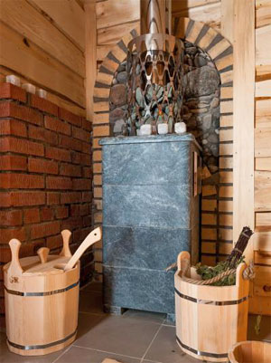 Піч Сударушка з чавунною топкою, або З легким паром