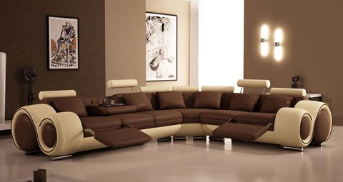 Дивани в інтерєрі вітальні: критерії вибору та роль в дизайні приміщення