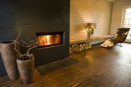 Каміни зі склом: фото варіанти дверцят для дому та дачі Каміни зі склом: фото варіанти дверцят для дому та дачі