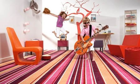 Як вибрати ковролін для дитячої кімнати з малюнком