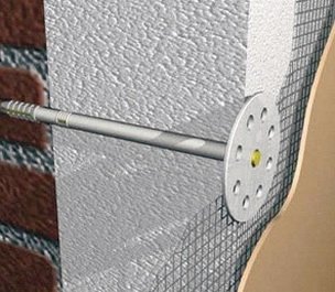 Кріплення пінопласту