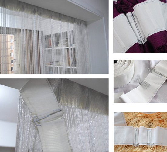 Штори серпанок: як красиво повісити нитяні штори