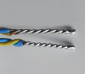 Основні способи зєднання електричних дротів