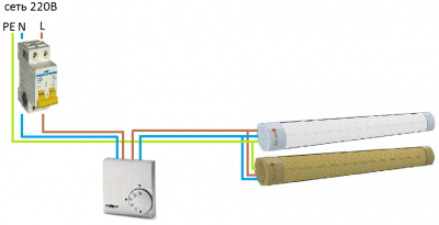 Підключення та вибір терморегулятора для ІНФРАЧЕРВОНОГО обігрівача