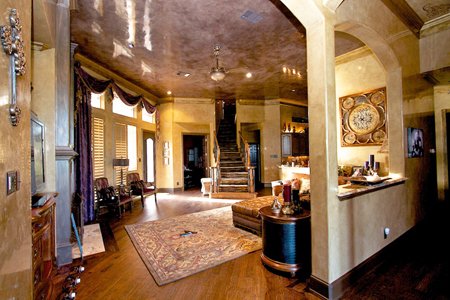 Венеціанська штукатурка в інтерєрі будинку