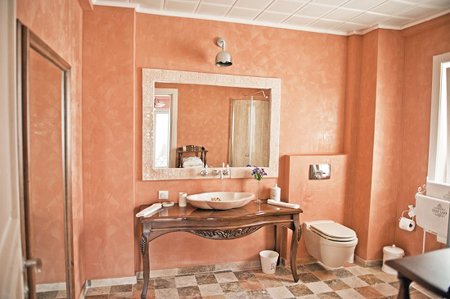 Венеціанська штукатурка в інтерєрі будинку