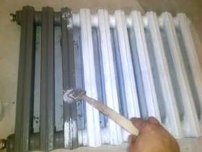 Як пофарбувати батарею опалення Як пофарбувати батарею опалення