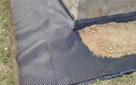 Утеплена вимощення навколо будинку: схема і пристрій