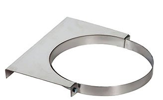 Димар через стіну, вузол проходу через покрівлю, кріплення димоходу до стіни Димар через стіну, вузол проходу через покрівлю, кріплення димоходу до стіни