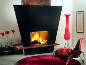 Осередки для електрокамінів зі звуком і ефект живого полумя: фото