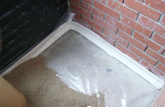 Ремонт підлоги на балконі в хрущовці і сталінці своїми руками