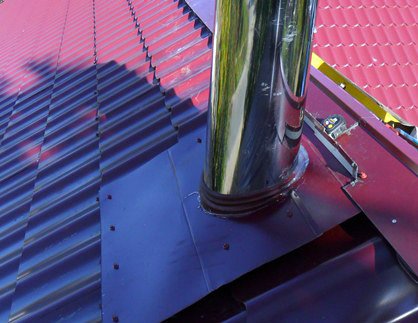 Сендвіч труба для димоходу: схема монтажу димоходу сендвіч, установка своїми руками Сендвіч труба для димоходу: схема монтажу димоходу сендвіч, установка своїми руками