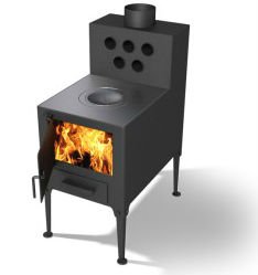 Огляд розбірної чавунної печі — плюси і мінуси