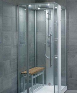 Душові перегородки з скла і загартованого скла для ванної (фото, відео)