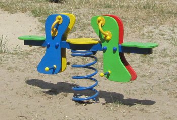 Гойдалки балансир своїми руками з дерева або металу