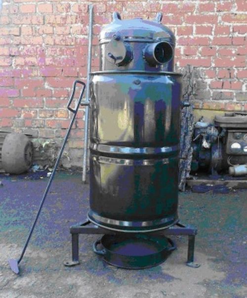 Піч слобожанка тривалого горіння: фото, відео своїми руками