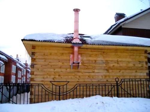 Як здійснити монтаж димоходу до стіни, стелі, даху