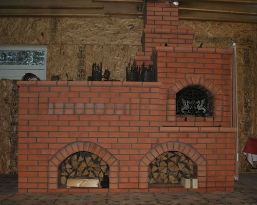 Російська піч з лежанкою: технологія кладки своїми руками, відео, фото
