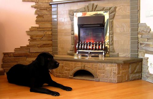 Як своїми руками викласти камін з каменю: фото і відео порталів в інтерєрі