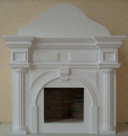 Ліпнина для каміна: фото, своїми руками, відео