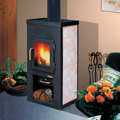 Фото і відгуки про піч камін Охта з чавунною плитою