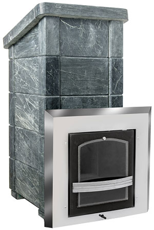 Піч Сударушка з чавунною топкою, або З легким паром