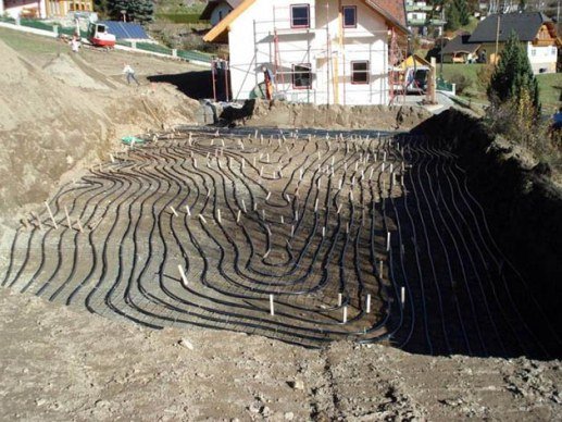 Опалення будинку теплом землі, теплова енергія землі Опалення будинку теплом землі, теплова енергія землі