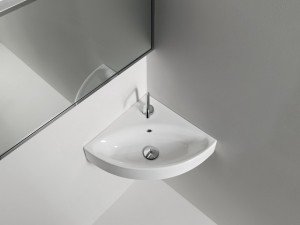 Кутова раковина для ванної та туалету (фото і відео огляд)