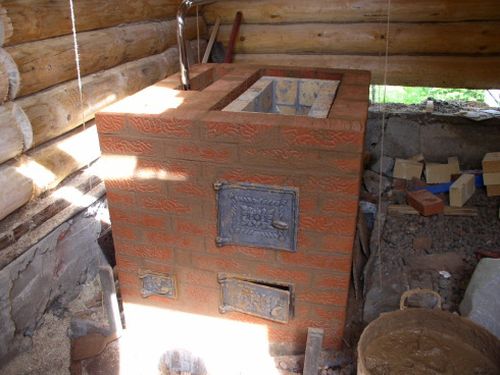 Піч камянка для лазні з цегли: цегляні, дровяні, закриті, газові