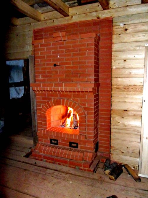 Камін з червоної цегли в інтерєрі: фото і чим пофарбувати