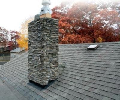 Облицювання димоходу усередині будинку і на даху   що вибрати