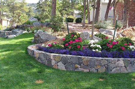 Підпірні стінки своїми руками з доступних матеріалів