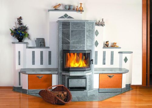 Камін з водяним опаленням на дровах: фото та відгуки