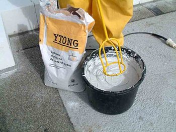 Укладання піноблоку своїми руками