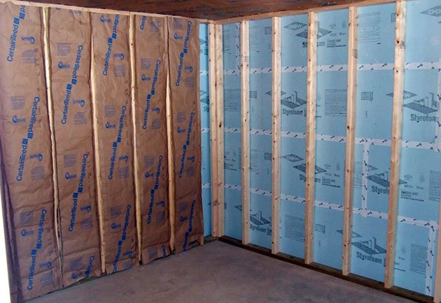 Утеплення металевого і цегляного гаража зсередини своїми руками, утеплення воріт гаража Утеплення металевого і цегляного гаража зсередини своїми руками, утеплення воріт гаража