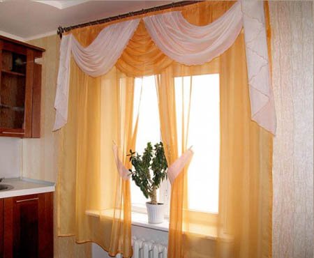 Дизайн штор для кухні: ідеї оформлення, поради дизайнера