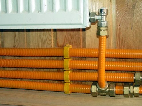 Гофровані нержавіючі труби для опалення, монтаж сталевих гнучких труб Гофровані нержавіючі труби для опалення, монтаж сталевих гнучких труб