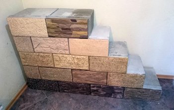 Піноблоки з лицювальної стороною: види, матеріали, технологія