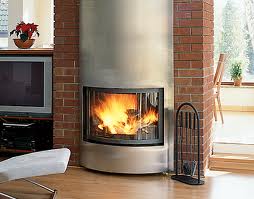 Ідеї вибору скляних дверей для каміна: фото