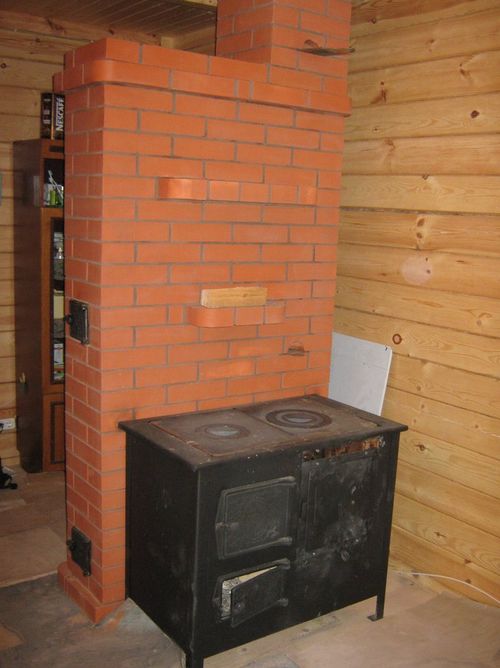 Піч галанка своїми руками: відео кладки, фото порядовки
