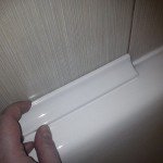 Керамічний декор для ванної (куточок): установка, відео та фото Керамічний декор для ванної (куточок): установка, відео та фото