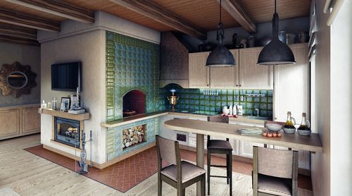 Піч груба в інтерєрі: облицювання своїми руками – відео уроки