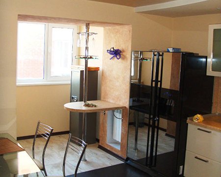 Обєднання балкона з кімнатою: варіанти, узгодження