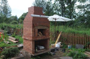 Будуємо своїми руками камін мангал на вулиці: відео, фото інструкція