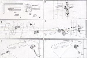 Підвісний унітаз з інсталяцією: як вибрати і встановити, ціни, фото