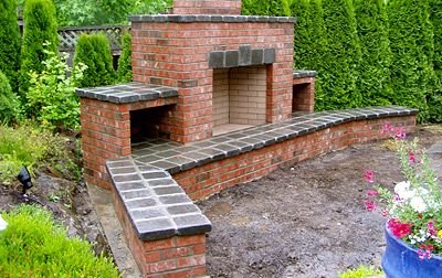 Як зробити шашличницю з цегли своїми руками: фото, відео інструкція