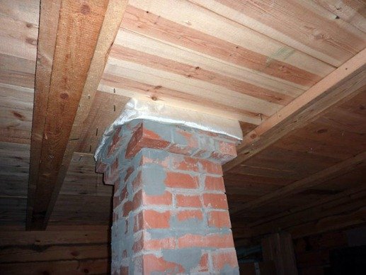 Димар в лазні своїми руками, установка через стелю та стіну Димар в лазні своїми руками, установка через стелю та стіну